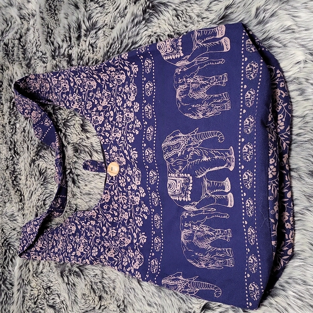 Elephant hobo bag